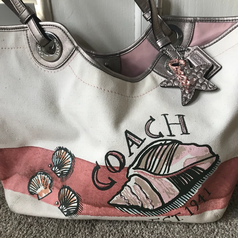Coach designer handbag